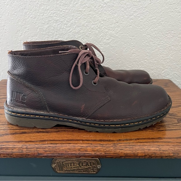 Dr. Martens Sussex Industrial Brown Leather 3 Eye Chukka Boots Men\'s 13 main image 4